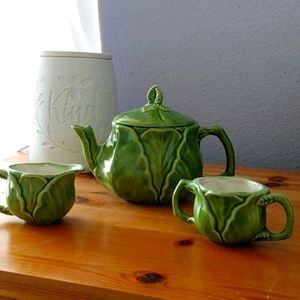 Teapot set decorative only